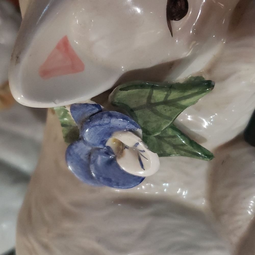 Vintage set of 3 white Kitten Cats home decor - Picture 12 of 16